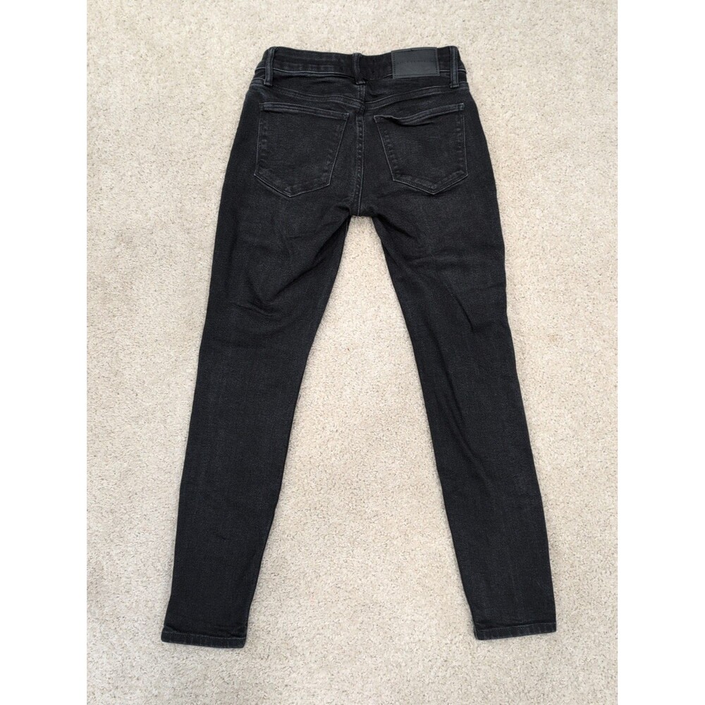 Lucky Brand Lizzie Low Rise Skinny Jeans Women's 4/27 R Black Stretch Slimming - Picture 10 of 12